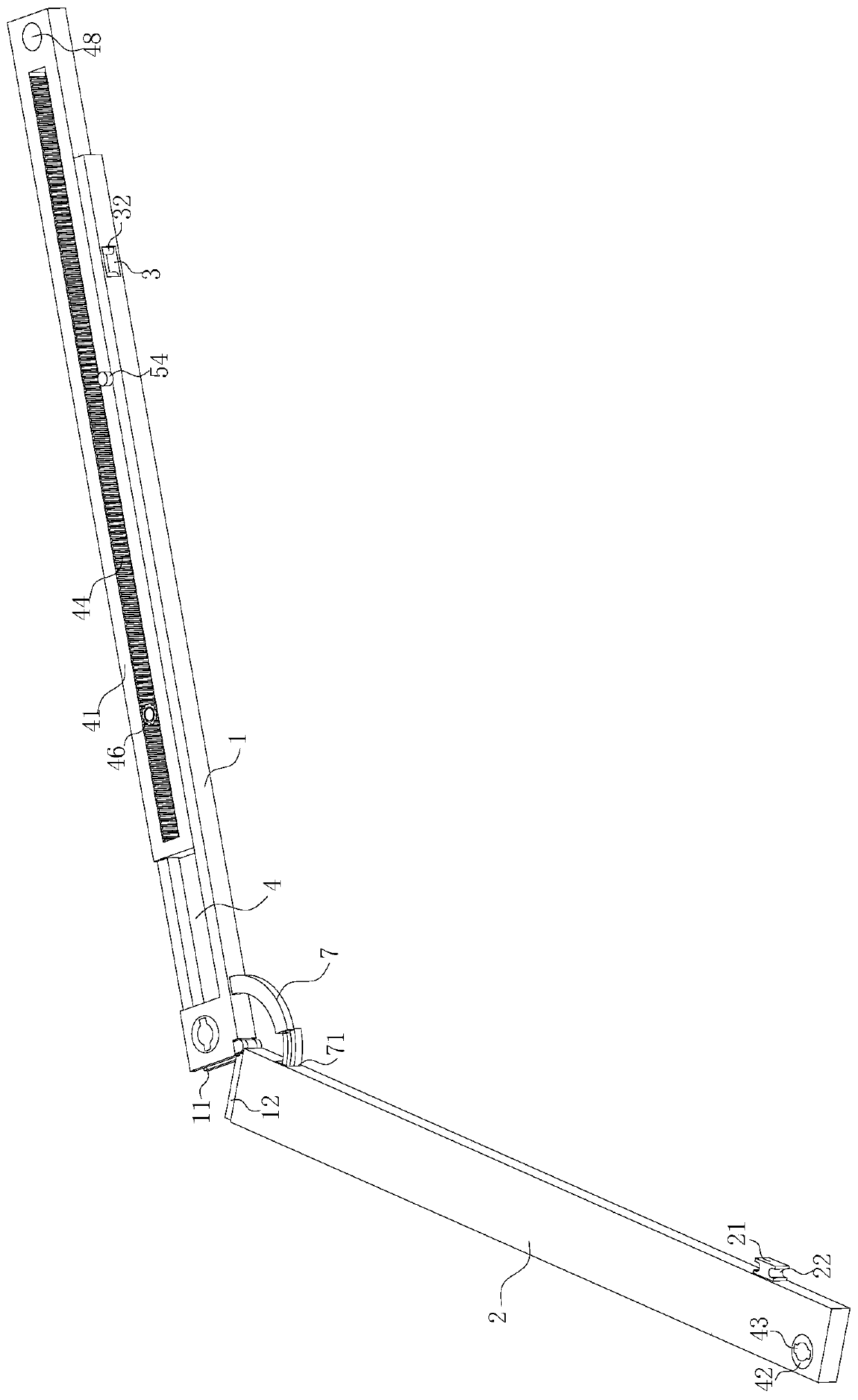 Drawing ruler for applied mathematics teaching