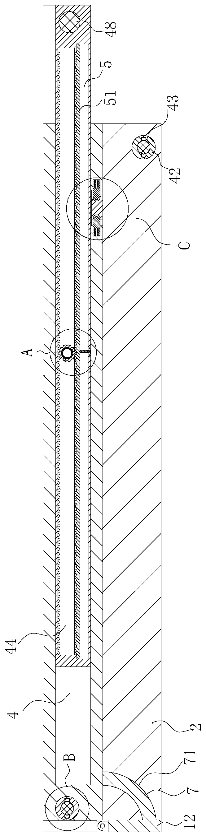 Drawing ruler for applied mathematics teaching