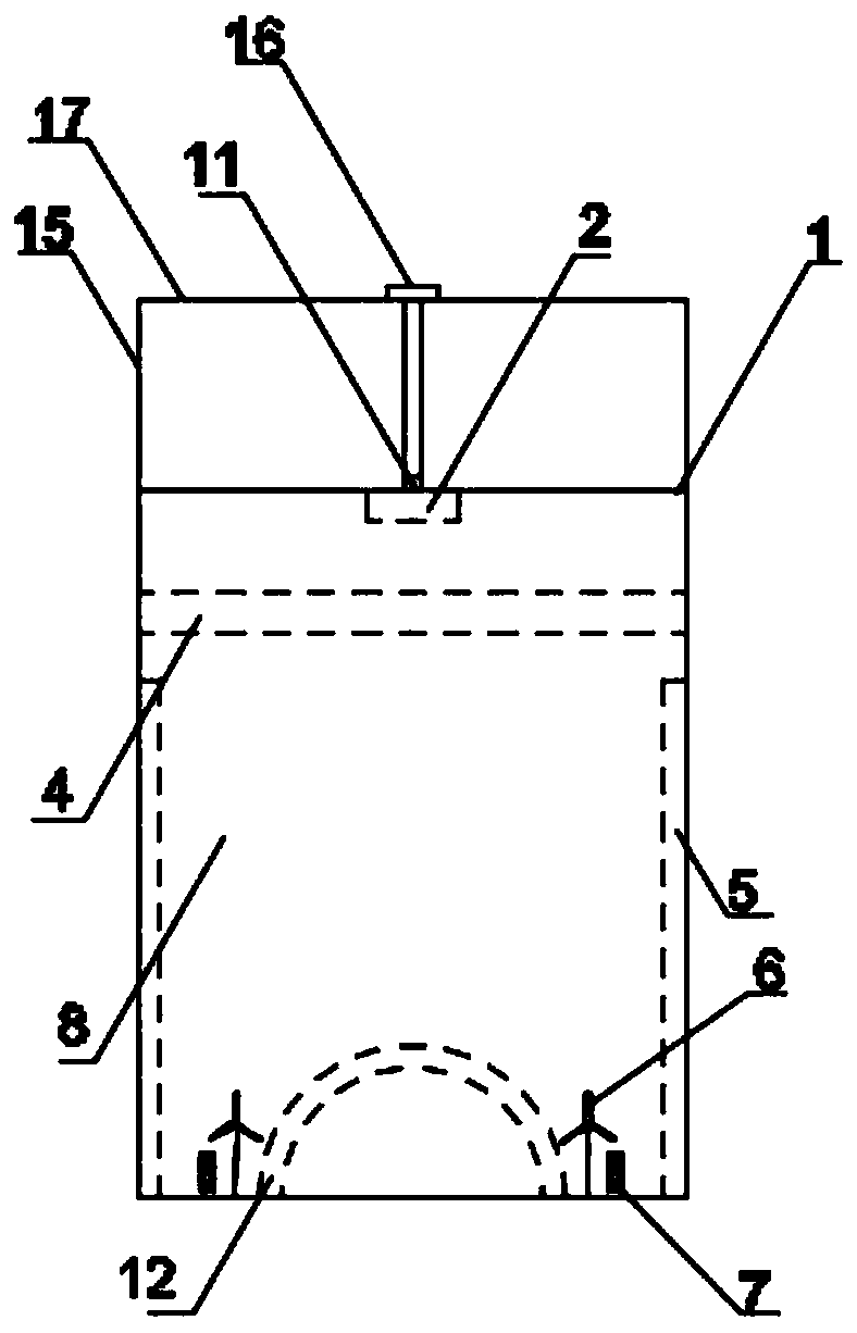 Novel cold region tunnel portal front-end heat-insulation system device and control method thereof