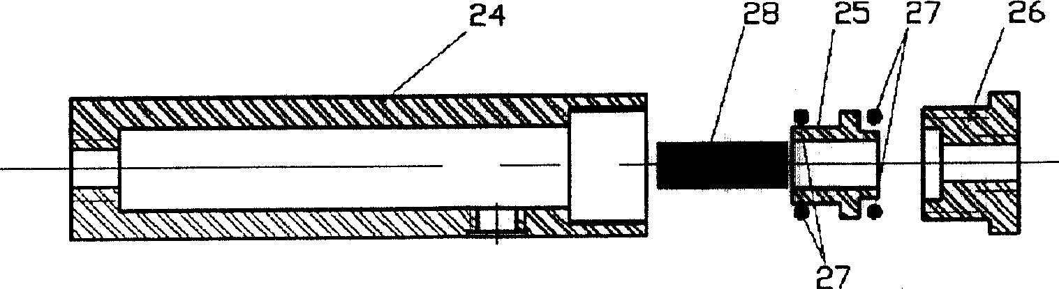 Method of improving gas separation film penetration instrument