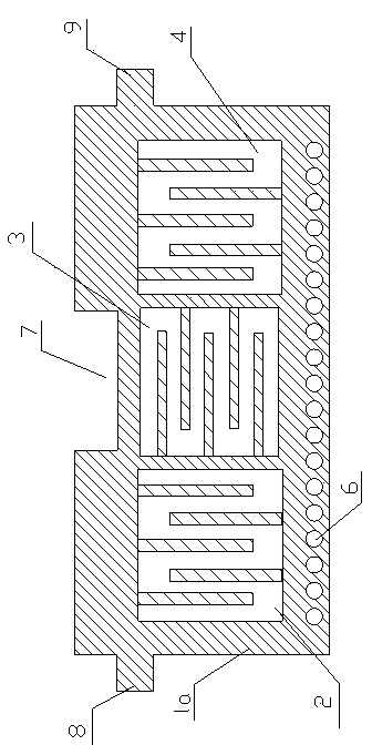 Broadband band-pass filter low in insertion loss