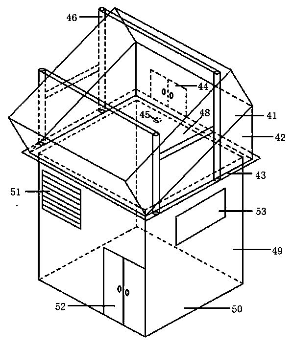 Photovoltaic research workbench and house model integrative experimental system