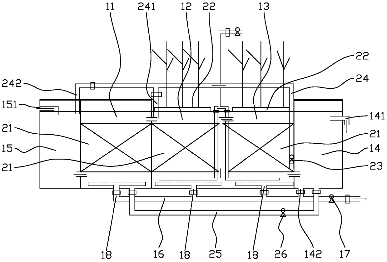 Sewage purification treatment system