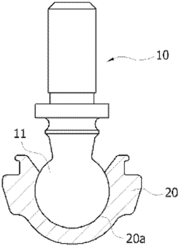 Apparatus and method for manufacturing a ball joint