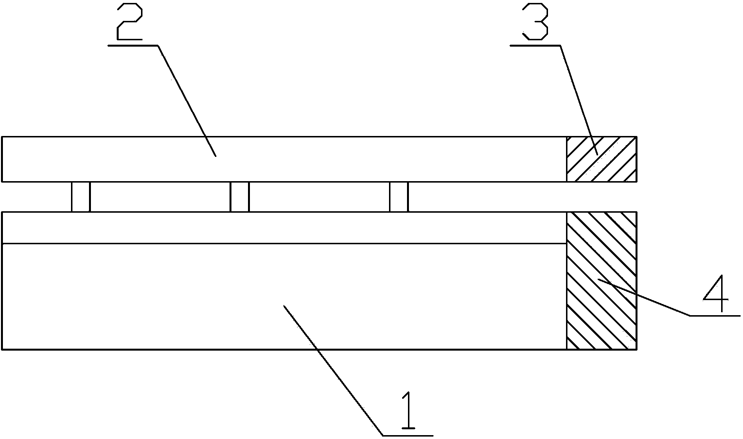 Method for controlling detonator zone during explosion cladding of multilayer thick zirconium/titanium/steel composite plate