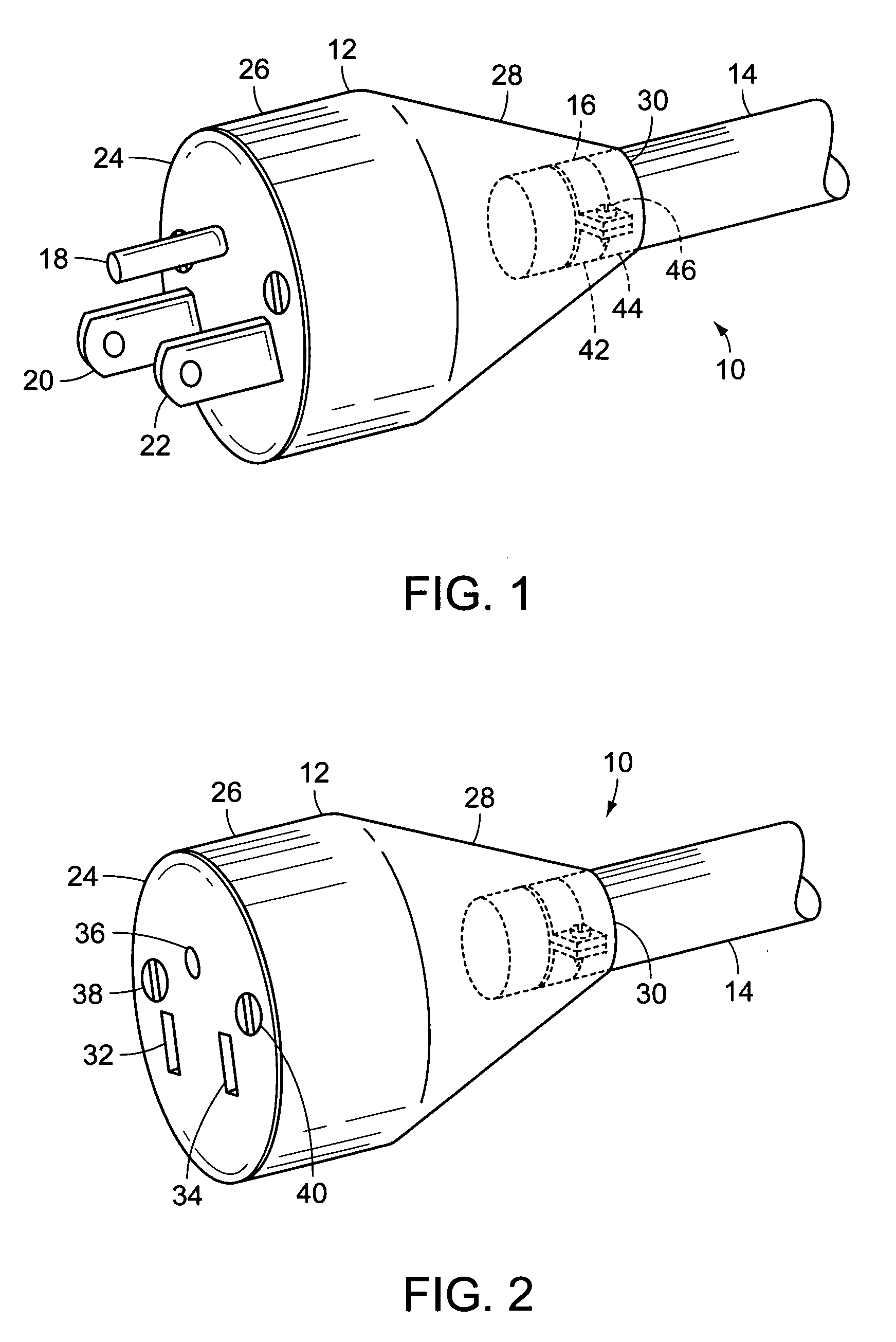 Electrical extension cord