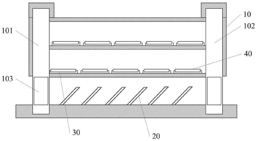 Three-dimensional parking system and three-dimensional parking garage based on intelligent control