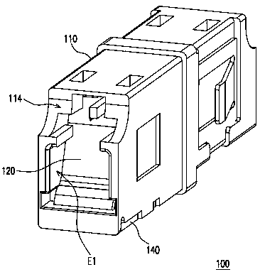 Shuttered adaptor for optical connector