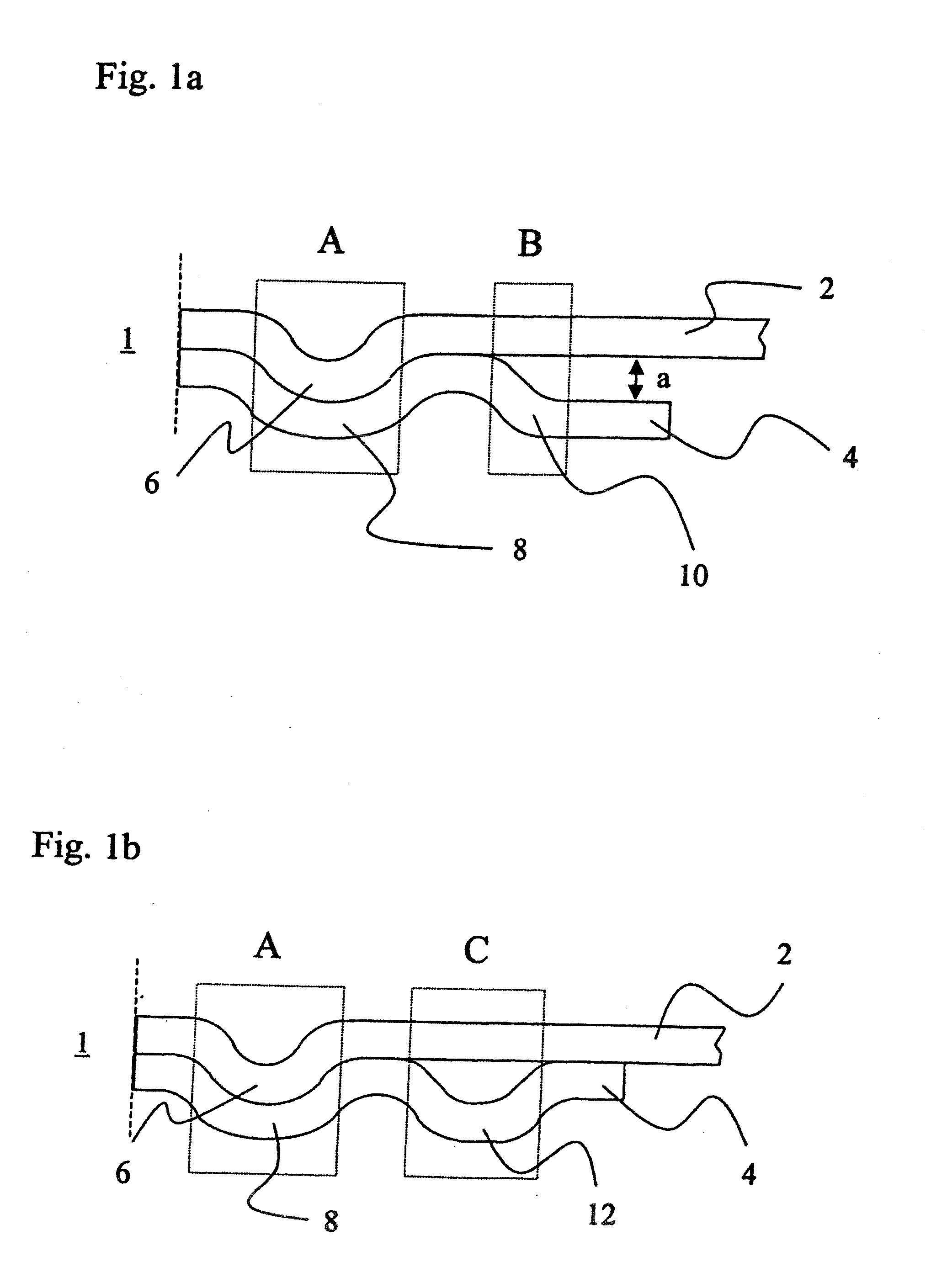 Metal cylinder head gasket without a spacing layer