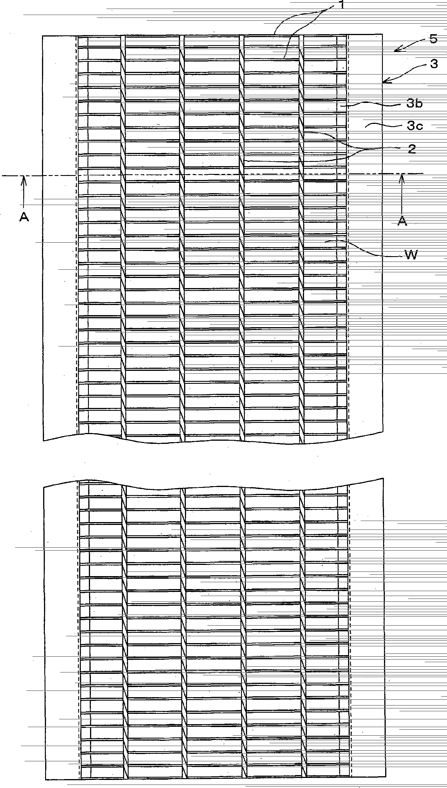 High-tension steel grating