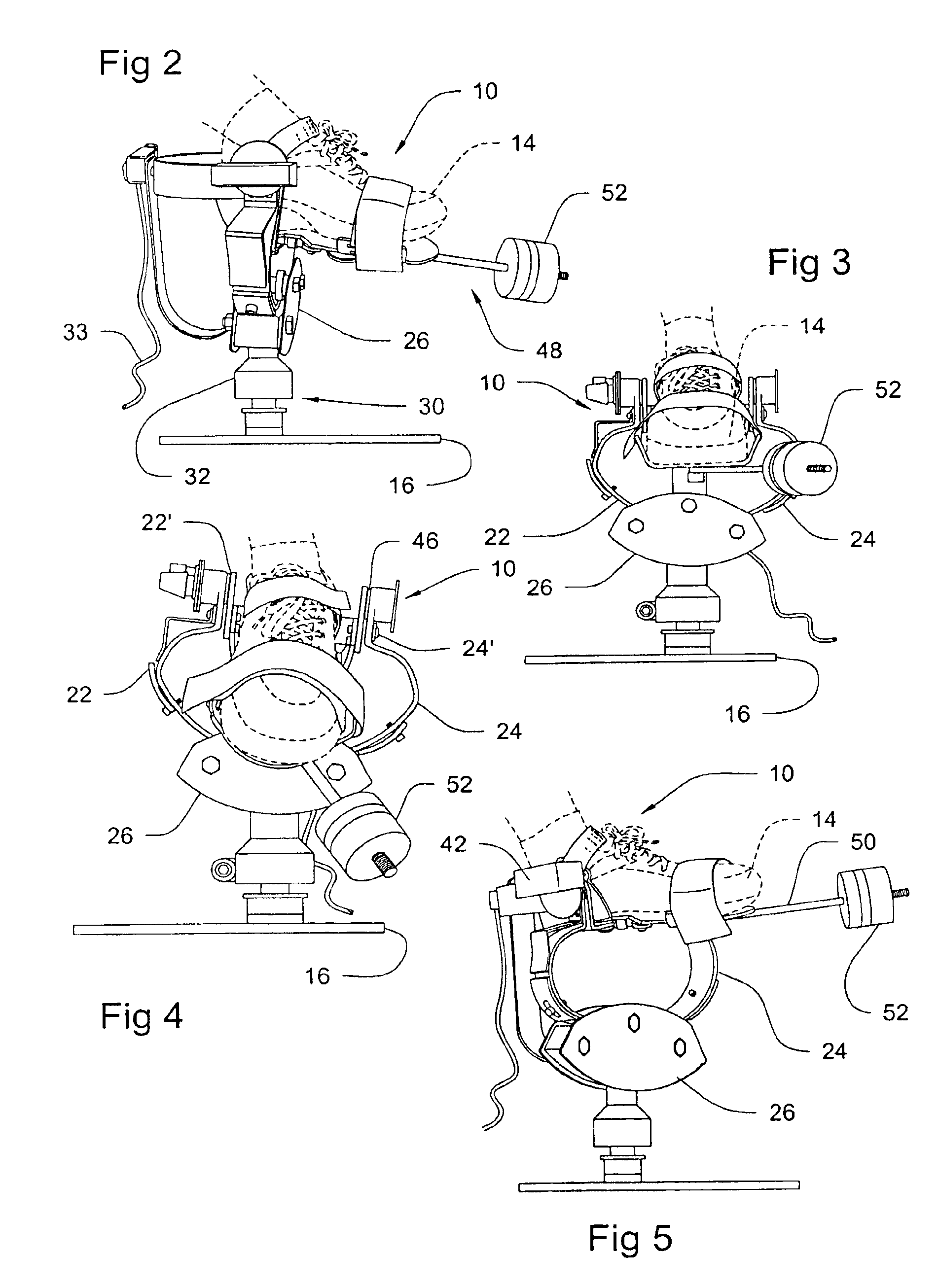 Leg-ankle-foot exercise assembly