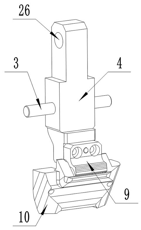 A rotary punching device for automobile seals