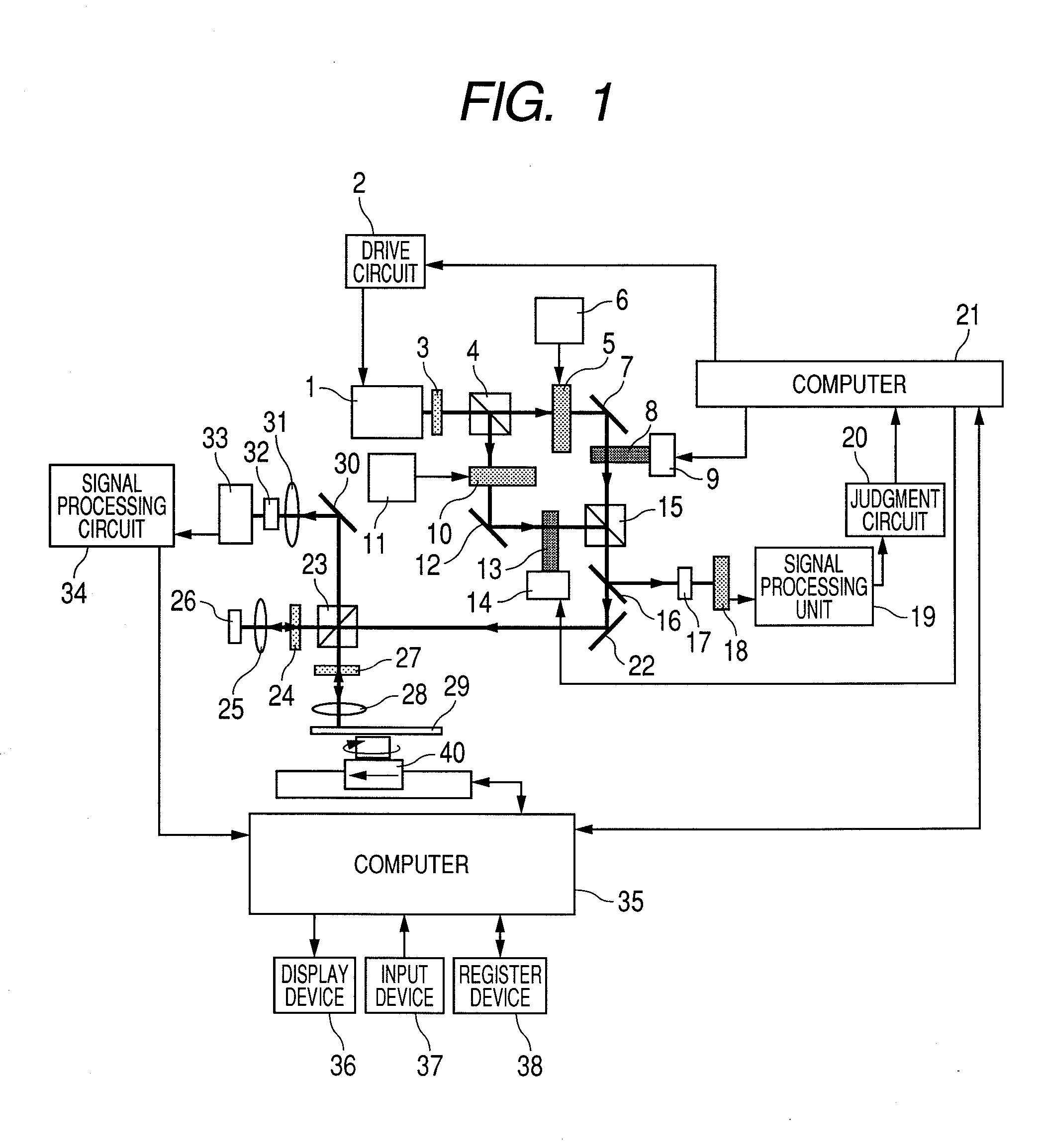 Method and apparatus for detecting defect on a surface of a specimen