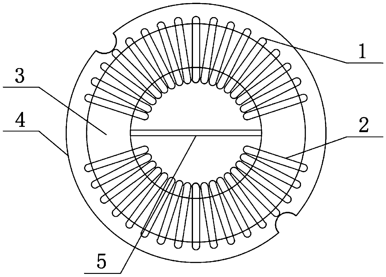 Two-in-one differential mode inductor