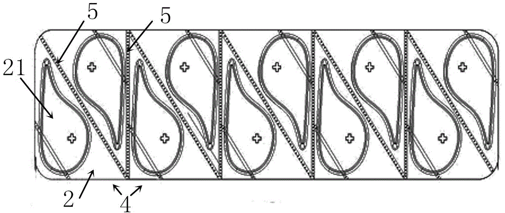 Infusion needle package structure