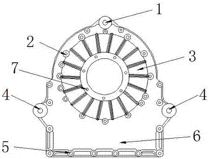 Auxiliary shell device for hydraulic retarder