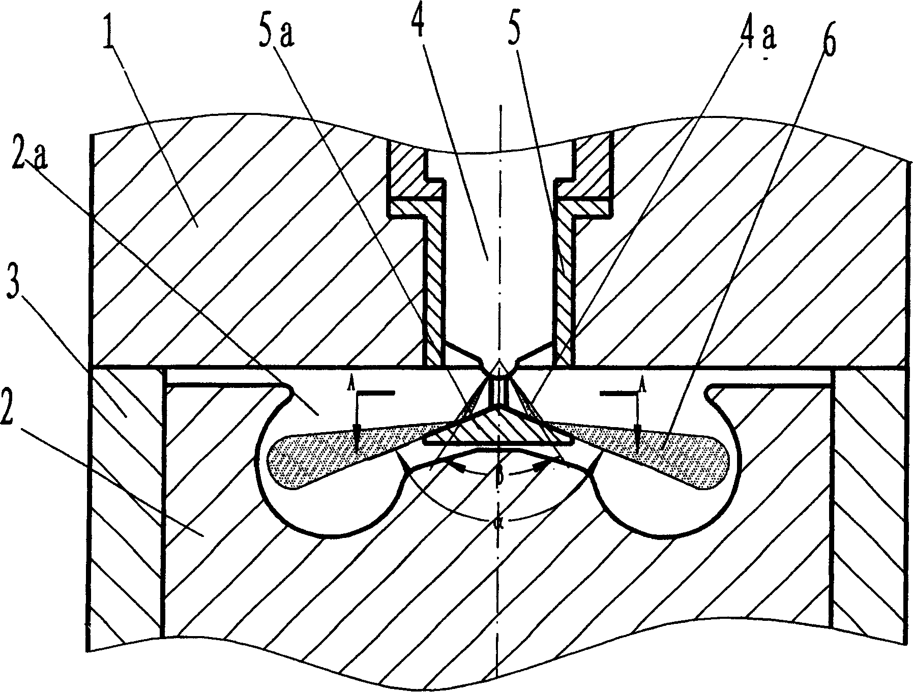 Diesel engine secondary atomization combustion system