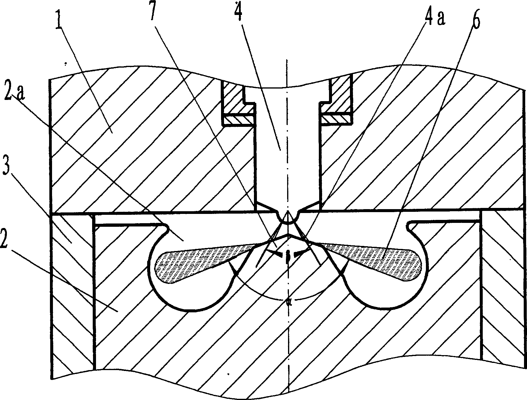 Diesel engine secondary atomization combustion system