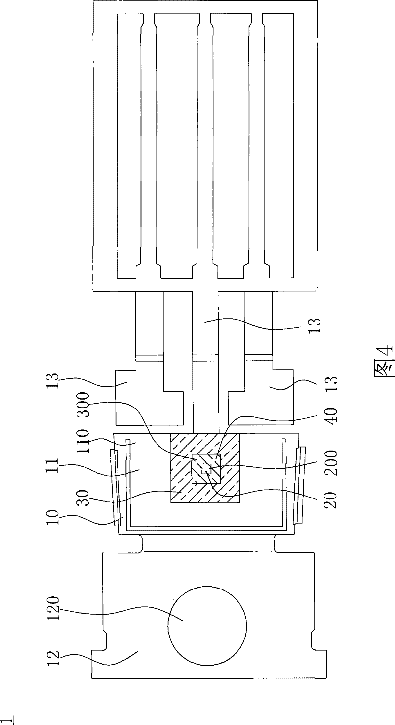 Package structure of light emitting diode and the packaging method thereof