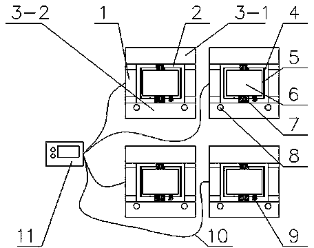 Full-automatic cleaning window and control circuit and working mode thereof