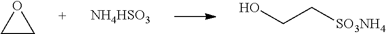 Cyclic process for producing taurine