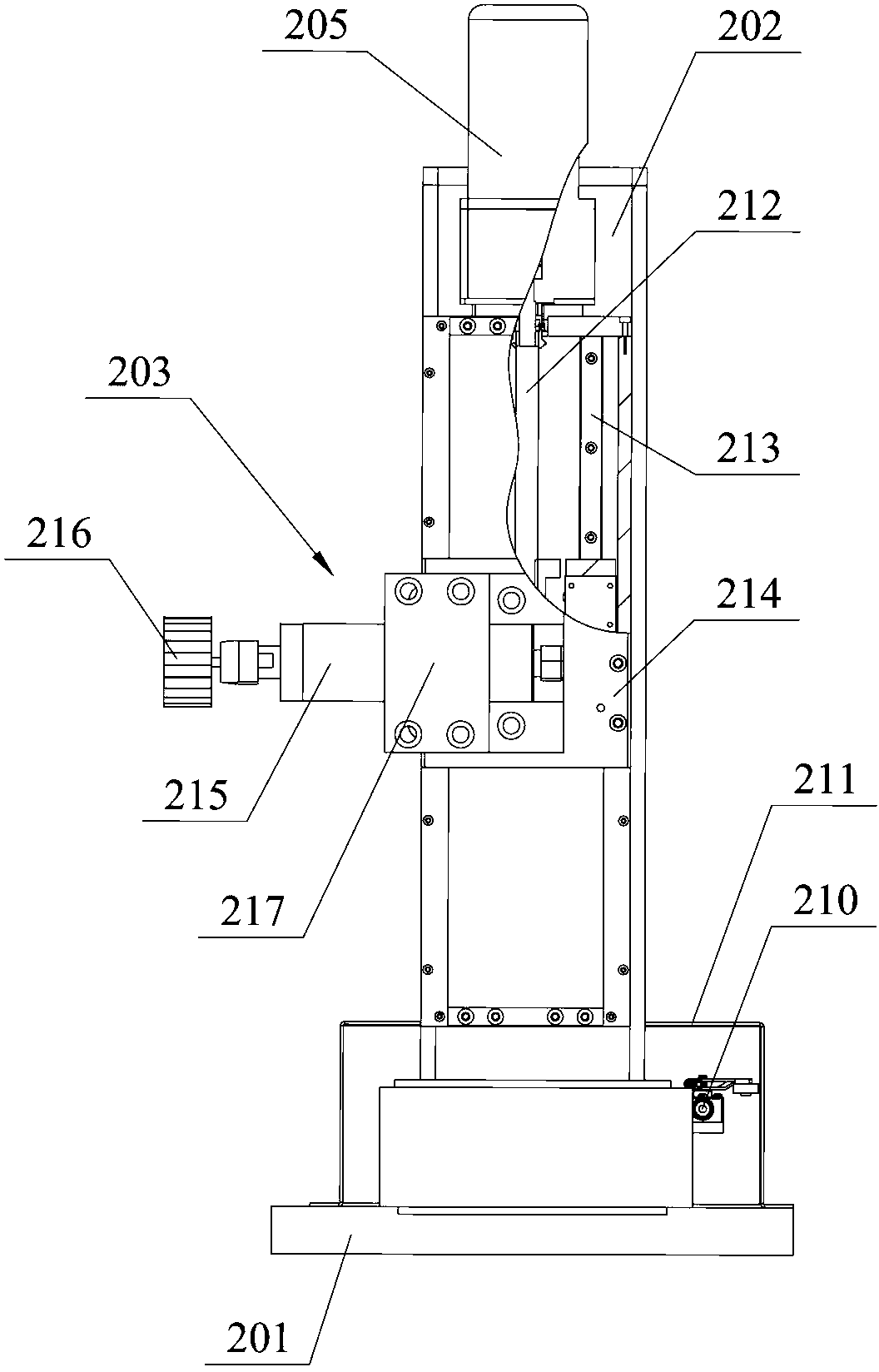 Numerical control flat tube polisher and polishing line assembly with same