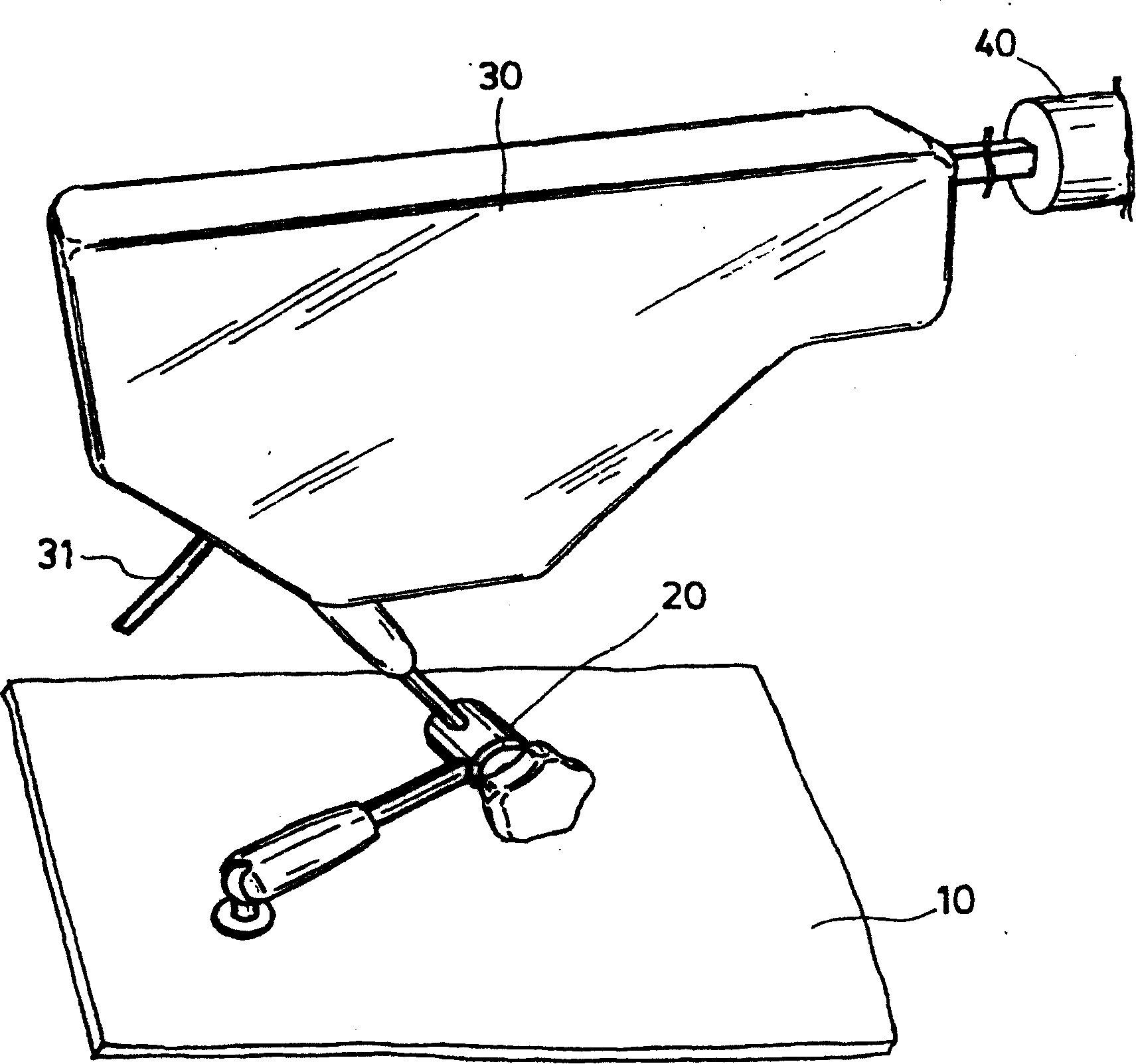 Structure of messaging device