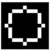 Spherical pin element positioning algorithm based on point matching