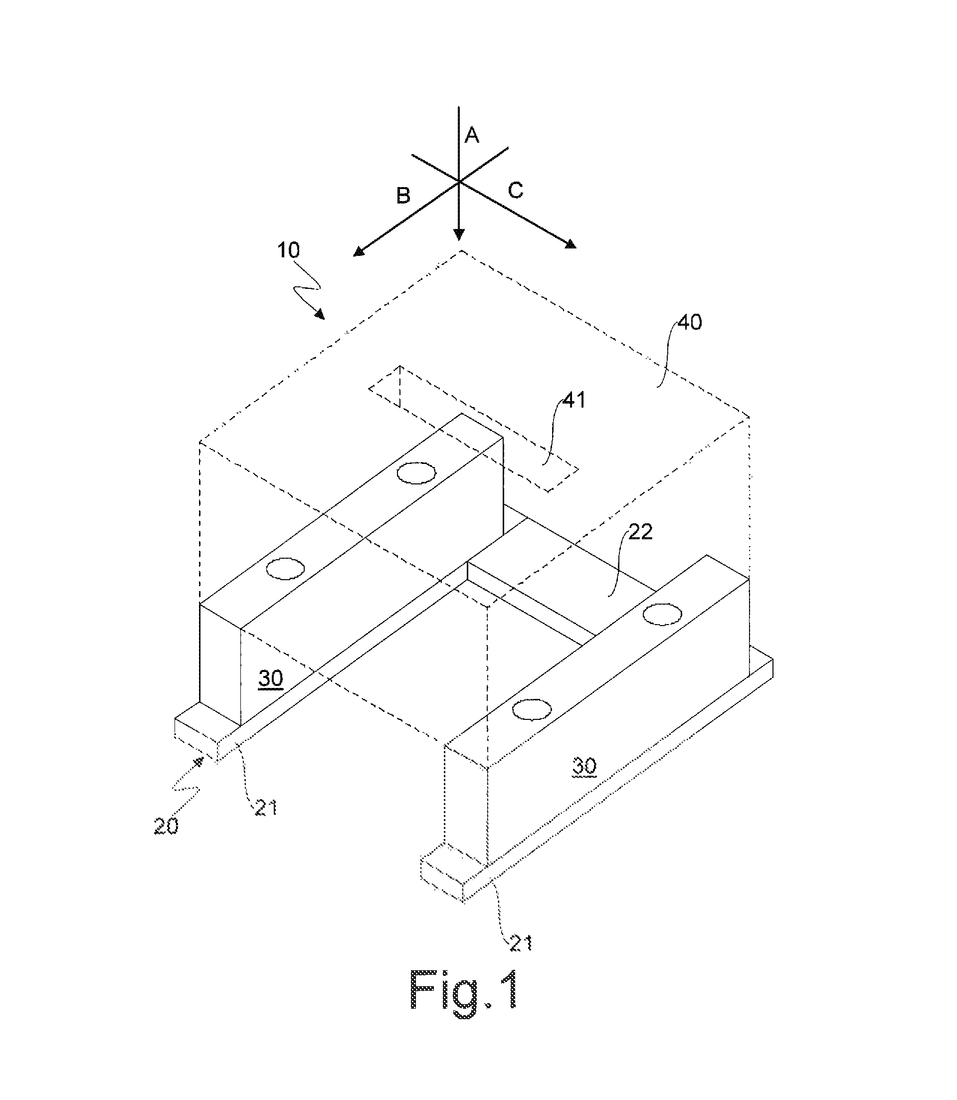 Device for supporting and oscillating continuous casting moulds in continuous casting plants