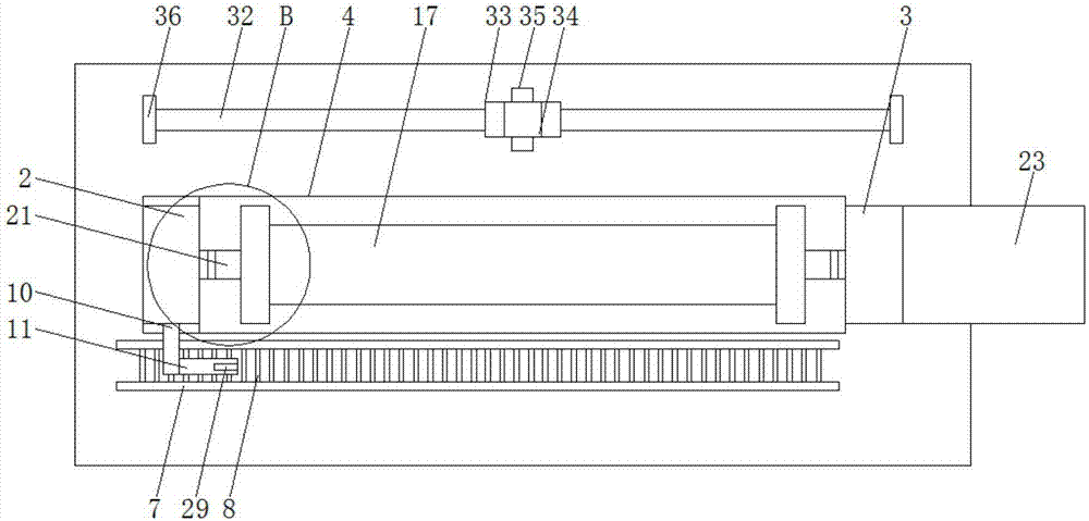 Textile thread feeding device with bobbin convenient to replace