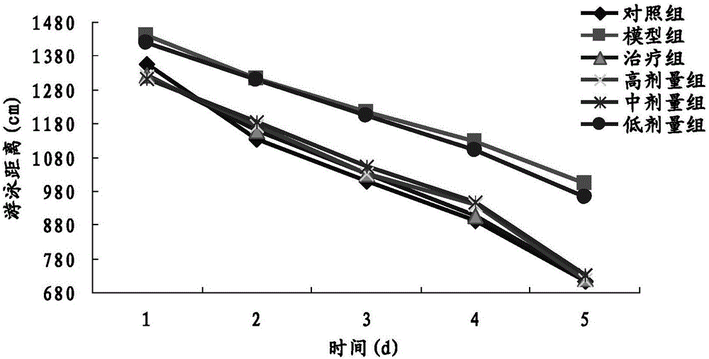 Traditional Chinese medicine composition for treating alzheimer disease as well as preparation method and application thereof