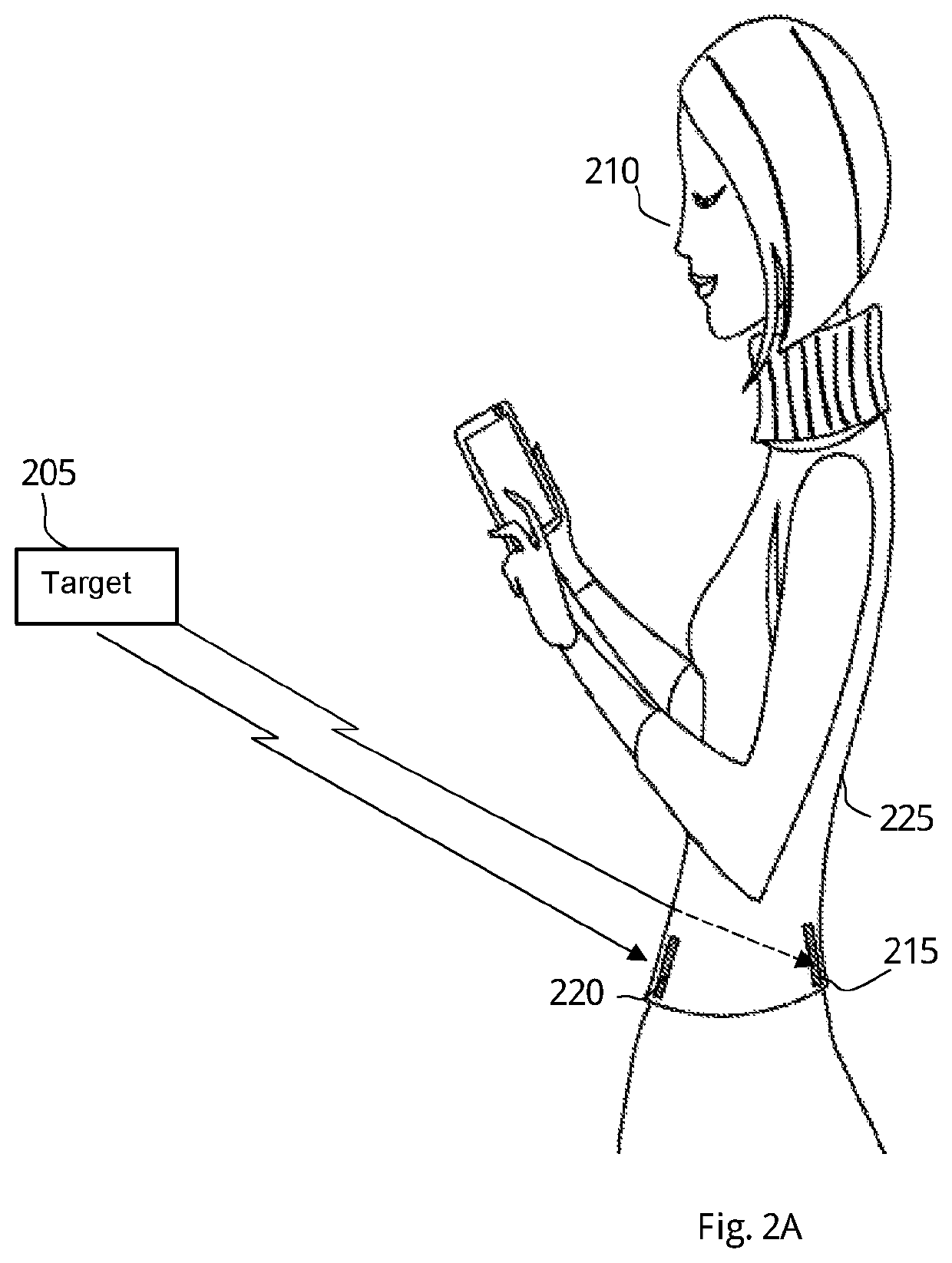 System and method for determining the relative direction of an RF transmitter