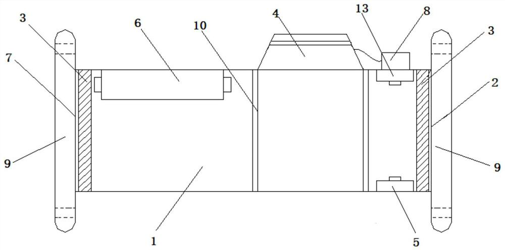 Natural gas energy conservation and emission reduction device