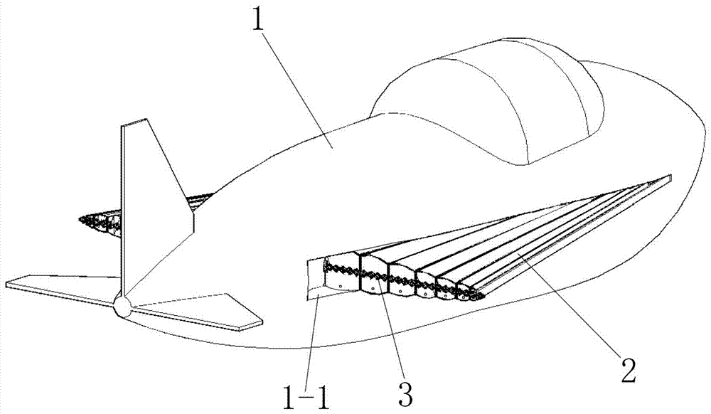 Inflatable hang glider unmanned aerial vehicle