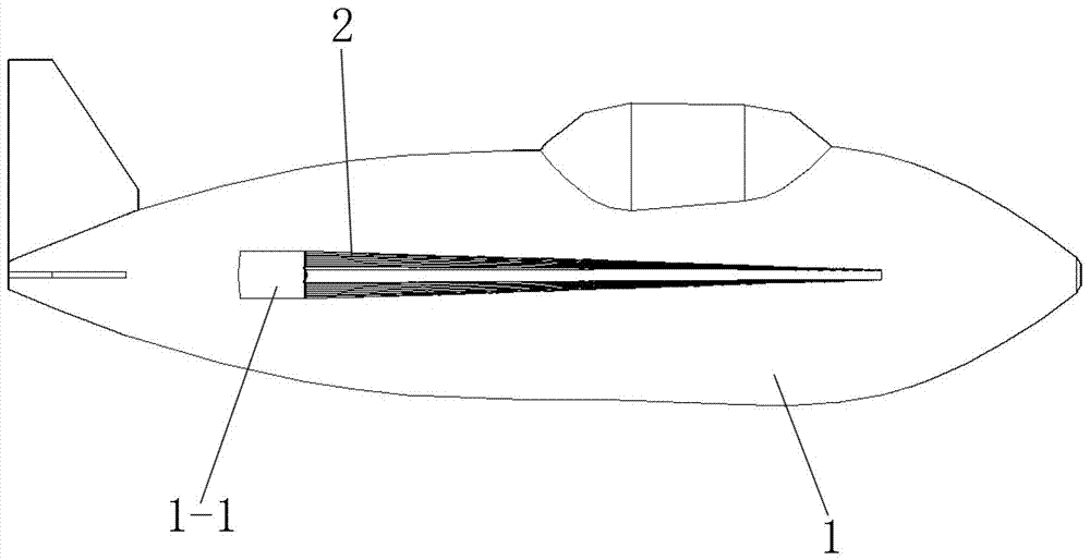 Inflatable hang glider unmanned aerial vehicle