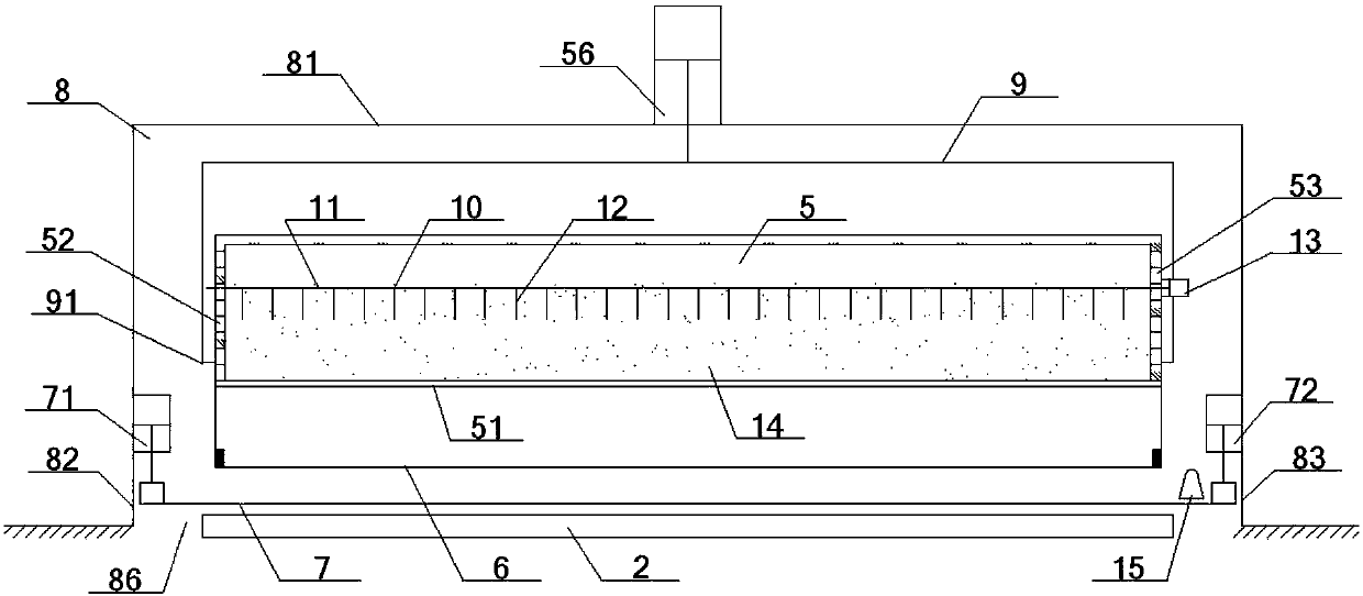 A kind of flocking device and using method of screen printing process