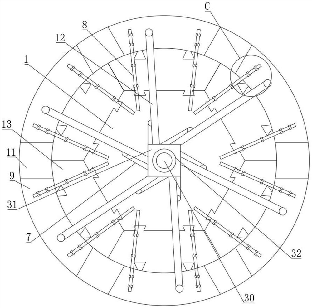 Cutter head with high rock breaking efficiency for tunnel boring machine