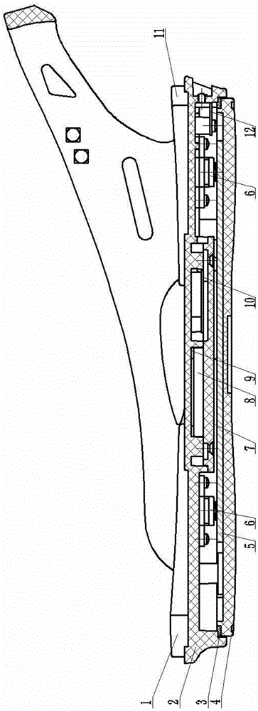 Intelligent shoe for lower limb postoperation rehabilitation training