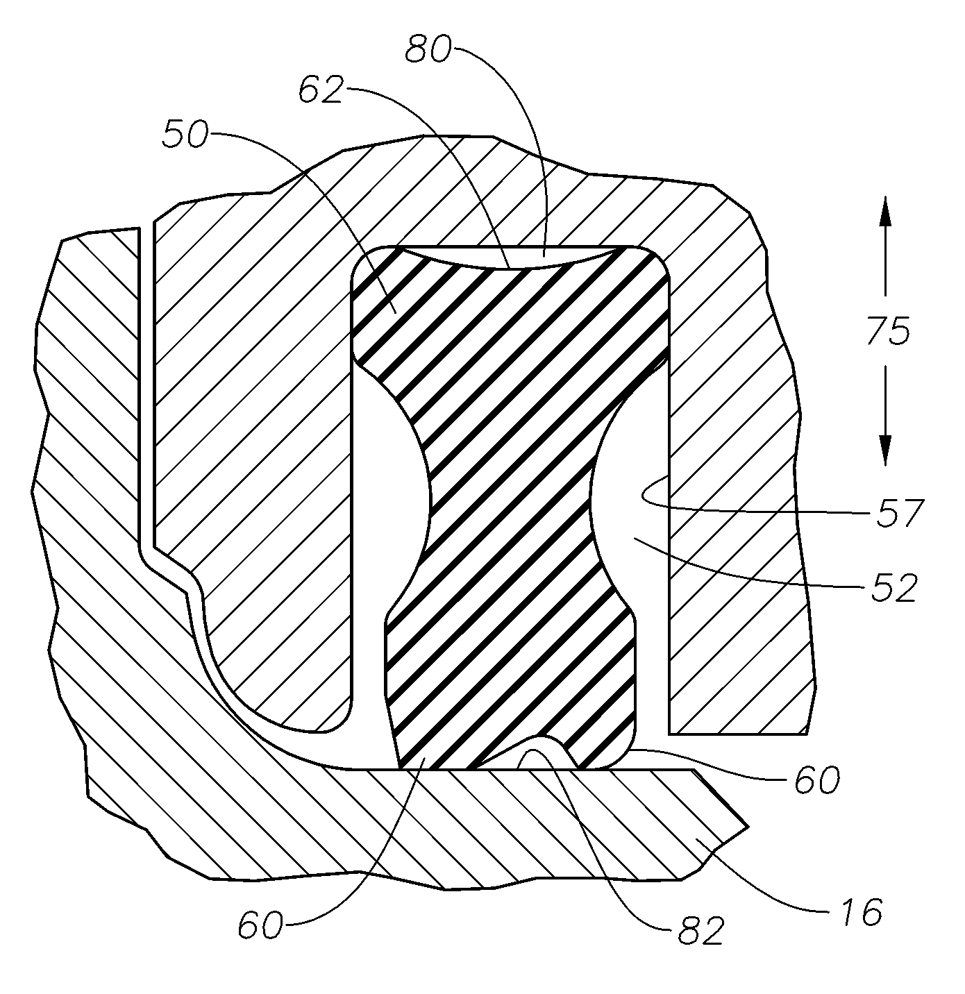 Lip seal for roller cone drill bit