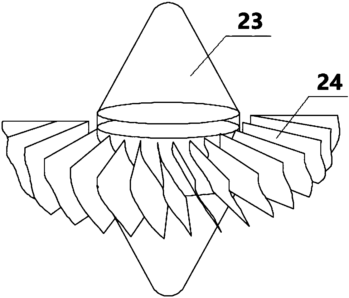 Fluidization, crystallization and drying system and method for wastewater concentrated solution capable of being directly discharged in air