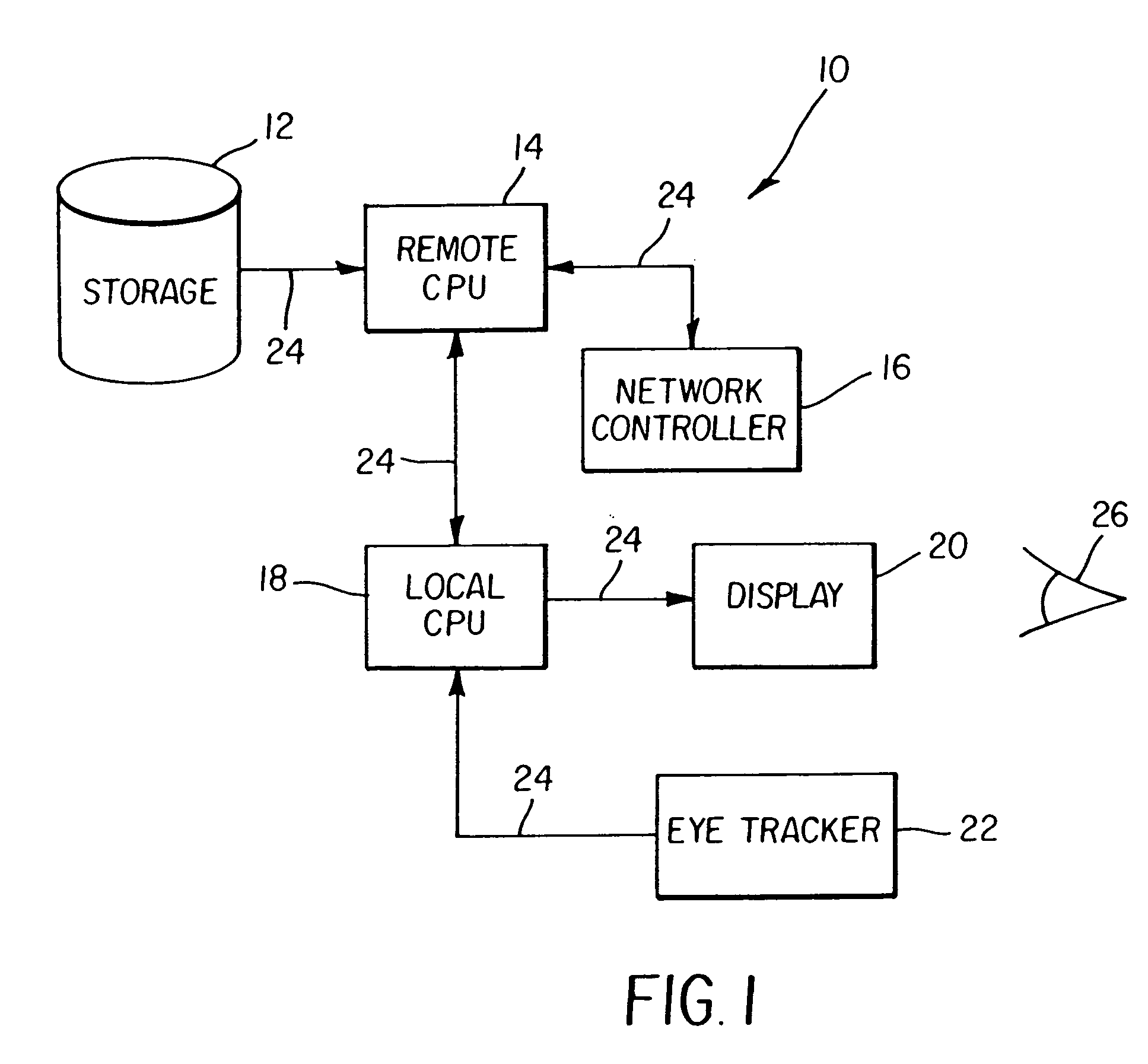 Method and system for displaying an image