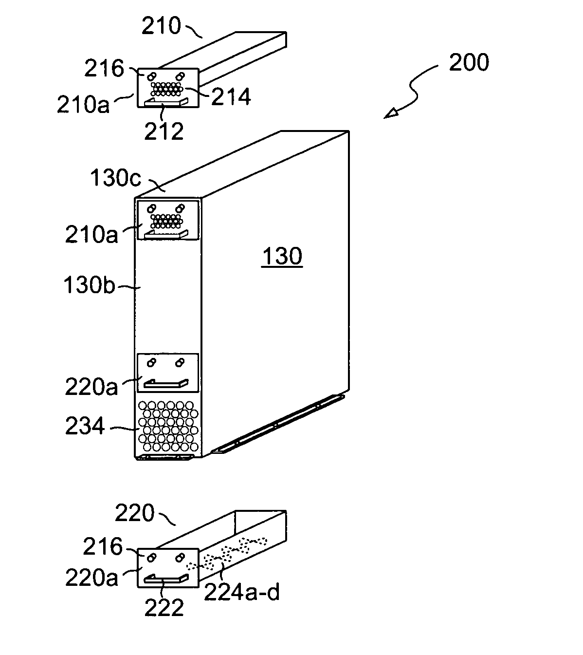 Modular liquid cooling of electronic assemblies