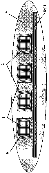 Rigid-flexible coupling unmanned aerial vehicle morphing wing and additive manufacturing method thereof