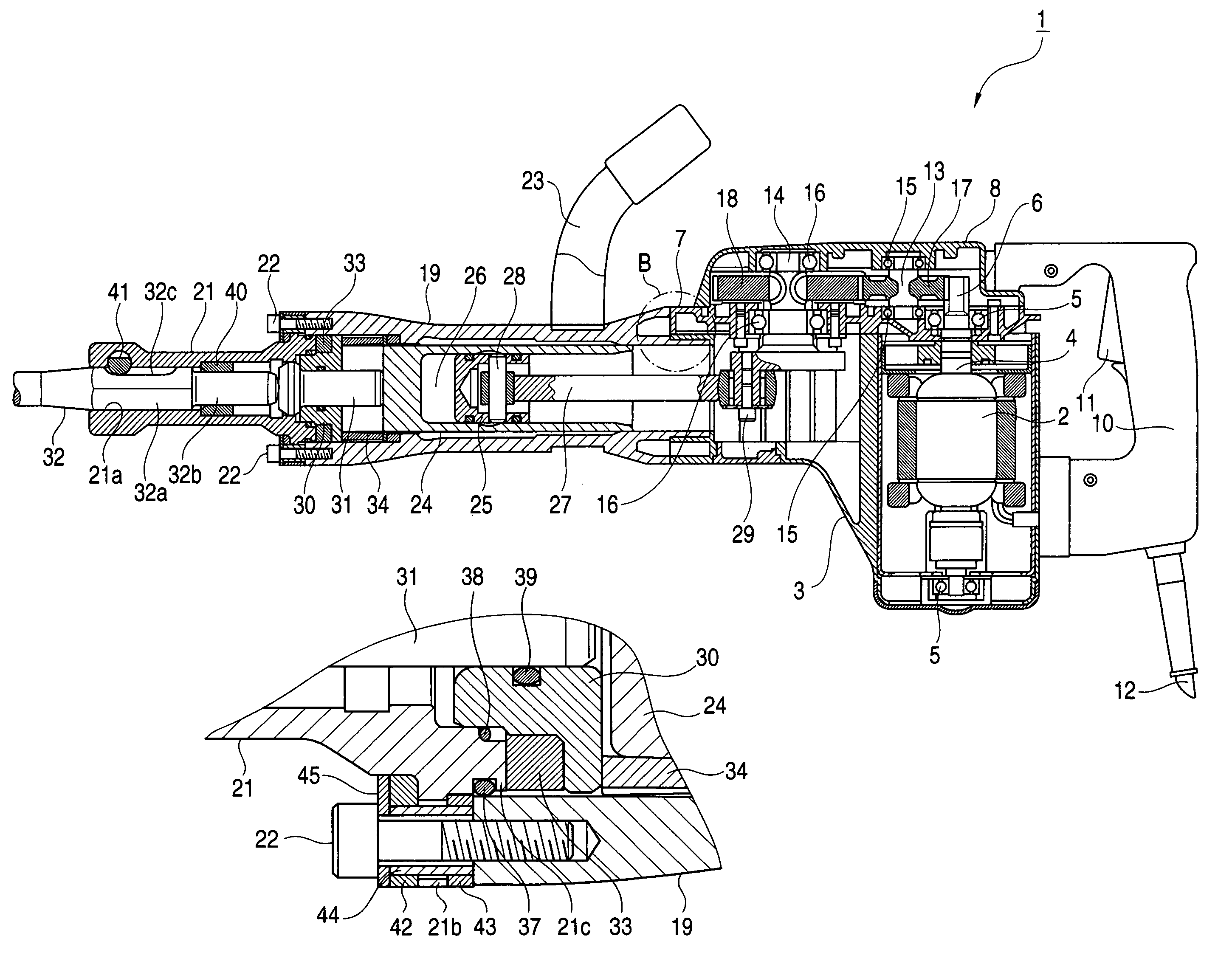 Striking tool