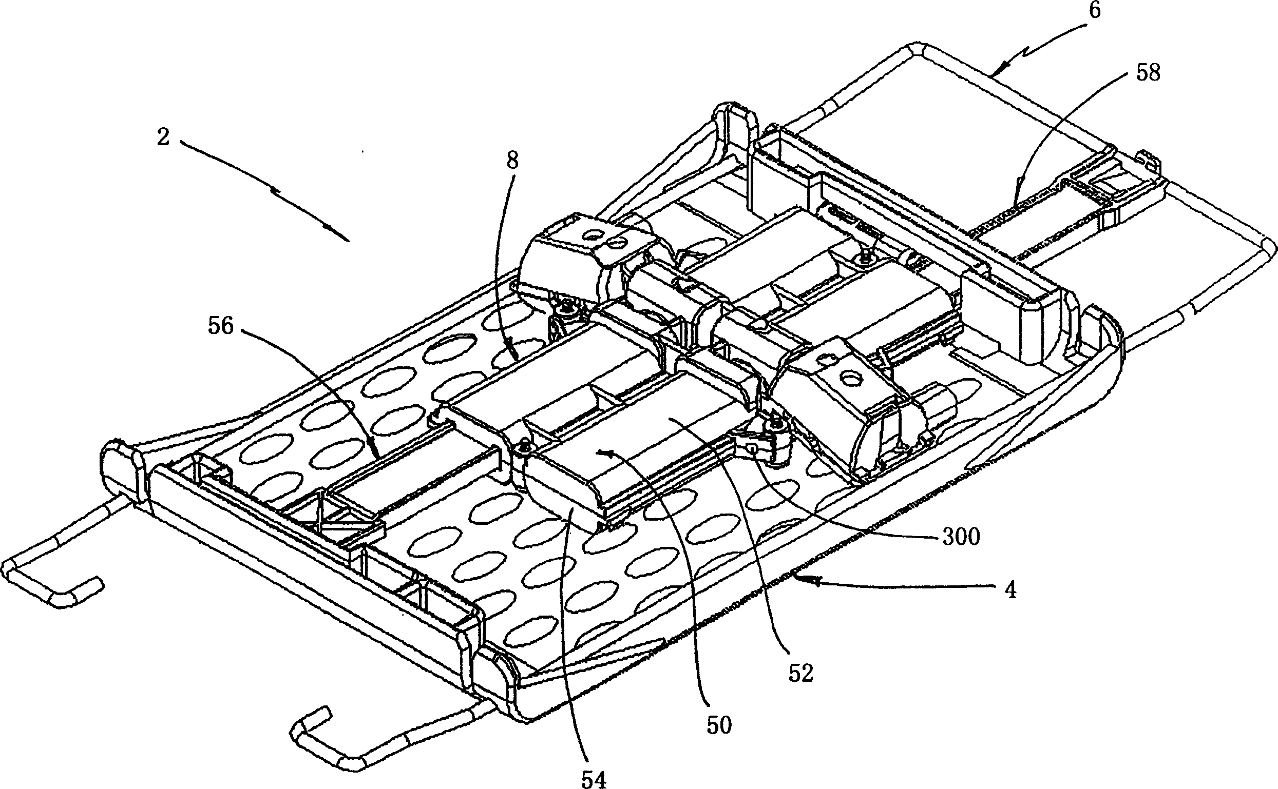 Power lumbar mechanism