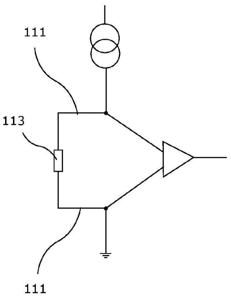 Utility meter including a temperature sensor detection algorithm