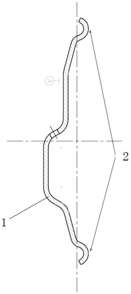 A kind of preparation method of 800mpa level heat treatment wheel