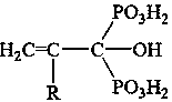 A kind of terminal ethylenically unsaturated phosphonic acid monomer and its preparation method