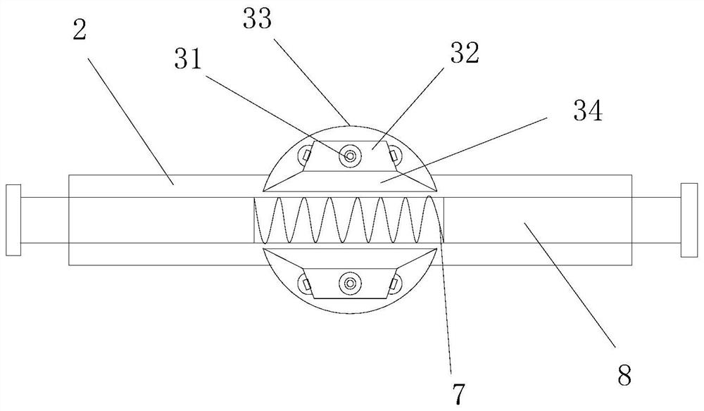 Panoramic tooth endoscopic shooting device and method