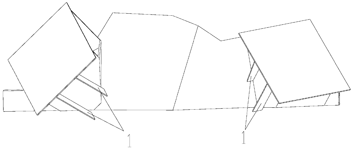 Forming method of high-precision satellite sensor beam